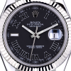 Часы Rolex Datejust II Black Roman Dial 116334 (24009) №4