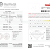 Пусеты  1.51 ct G/I1 - 1.50 ct H/SI2 Round Cut Diamonds (38554) №6