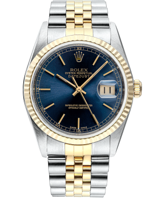 Datejust deals yellow gold